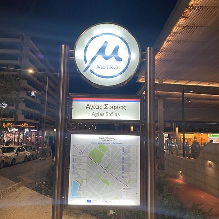 סלוניקי Prime Location Bright Studio City Center Super 5G Wifi 200Mbps With32"Tv מראה חיצוני תמונה